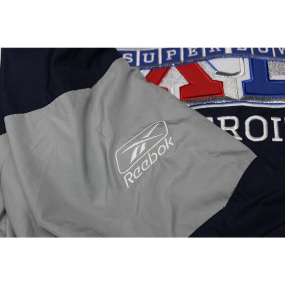 Reebok Super Bowl XL Windbreaker Jacket Men’s‎ Size XL Vintage Detroit 2006 - Picture 9 of 14